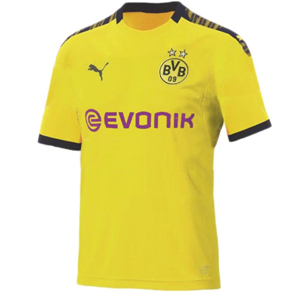 Tailandia Camiseta Borussia Dortmund 1ª 2019-2020 Amarillo